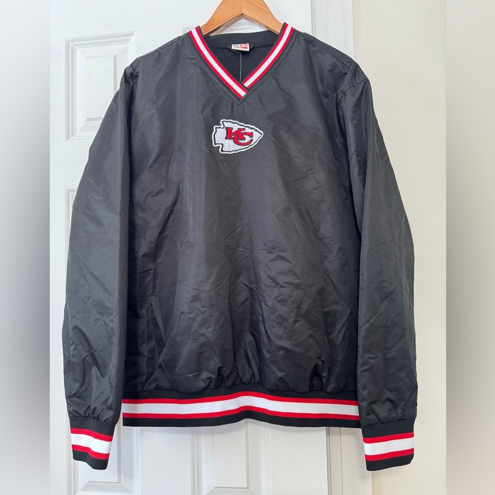 Kansas City Chiefs Black and Red Pullover